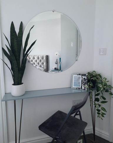 Master bedroom dressing area
